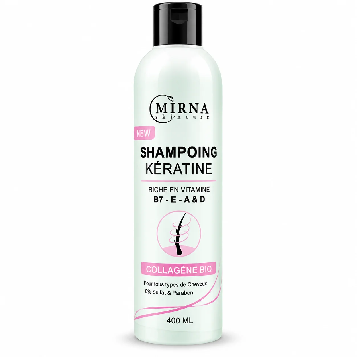 Shampoing à la kératine