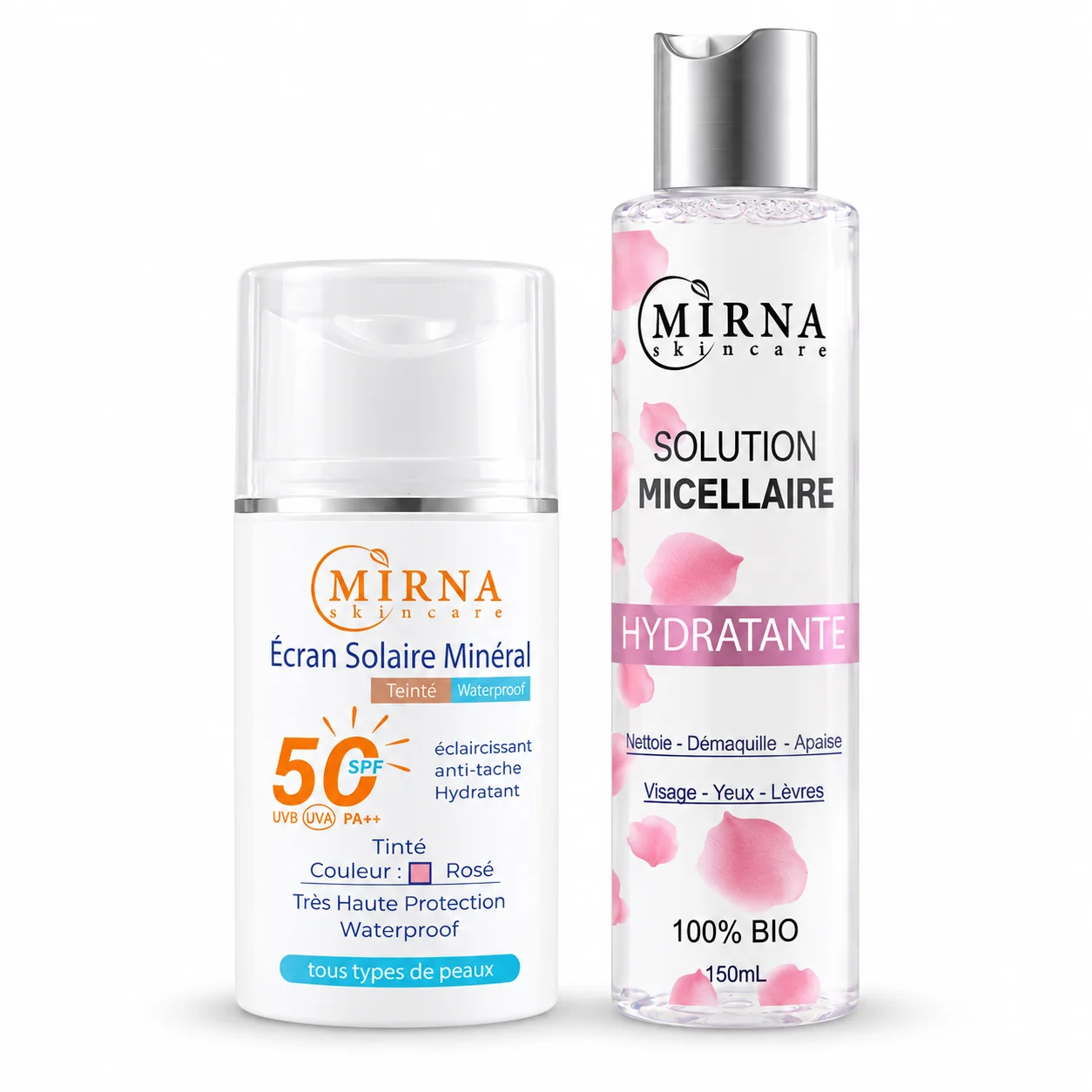 Écran solaire teinté rosé SPF 50